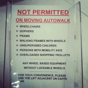 No Gophers on the Autowalk